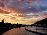 One Sunset At Heidelberg
