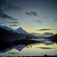 One Twilight at Loch Leven